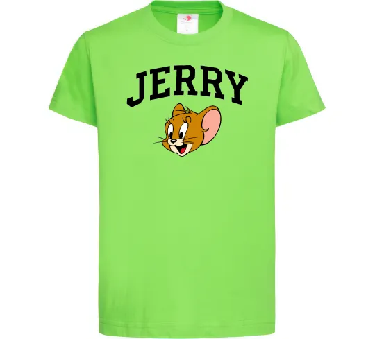 Детская футболка Jerry Лаймовый фото