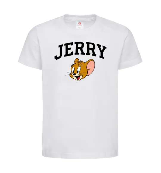 Детская футболка Jerry Белый фото