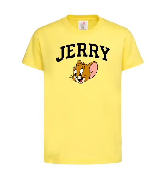 Детская футболка Jerry Лимонный фото