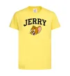 Детская футболка Jerry Лимонный фото