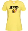 Женская футболка Jerry Лимонный фото