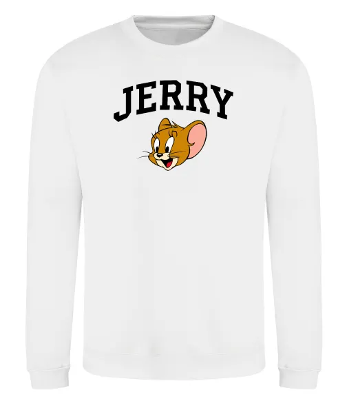 Свитшот Jerry Белый фото