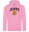 Мужская толстовка (худи) Jerry Розовый фото