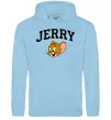 Мужская толстовка (худи) Jerry Голубой фото