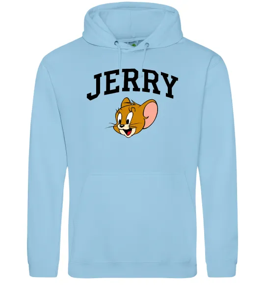 Женская толстовка (худи) Jerry Голубой фото