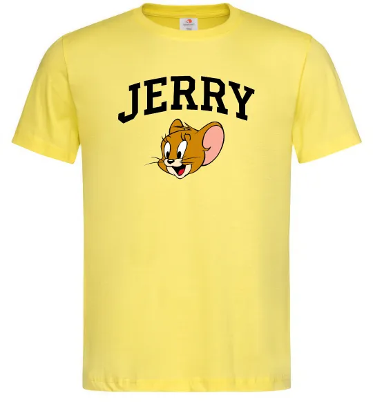 Мужская футболка Jerry Лимонный фото