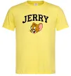 Мужская футболка Jerry Лимонный фото