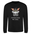 Свитшот I have no idea Черный фото