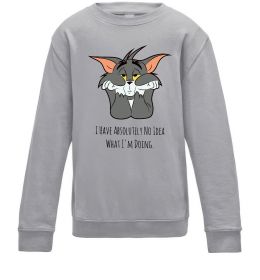 Дитячий світшот I have no idea