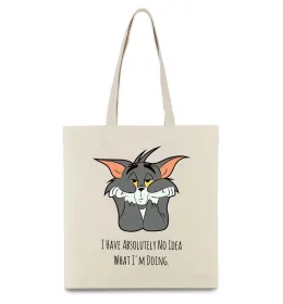 Эко-сумка I have no idea Бежевый фото