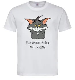 Мужская футболка Tom Белый фото