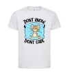 Детская футболка Dont know dont care Белый Детская футболка Dont know dont care Белый фото