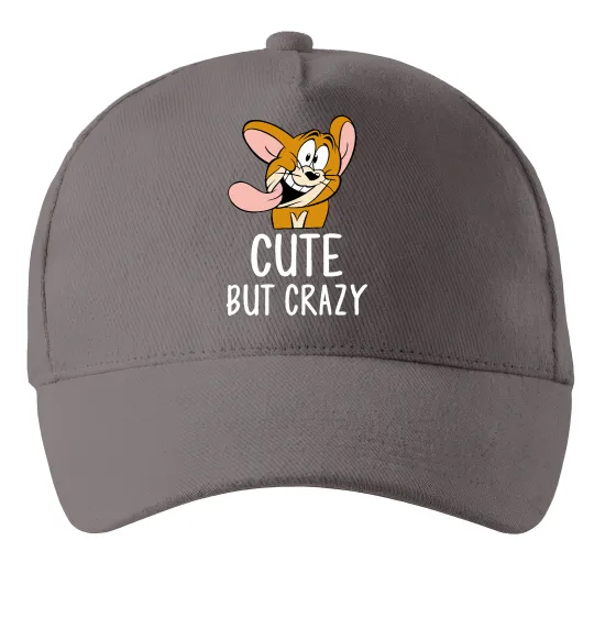 Кепка Cute but crazy Серый фото