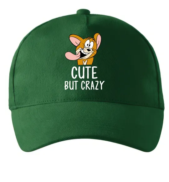 Кепка Cute but crazy Темно-зеленый фото