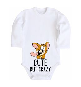 Детский боди Cute but crazy