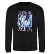 Свитшот Tom and Jerry Best friends Черный фото