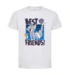 Детская футболка Tom and Jerry Best friends Белый фото