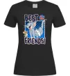 Женская футболка Tom and Jerry Best friends Черный фото
