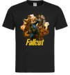 Мужская футболка Fallout art, колір - чорний, розмір - 4XL Черный фото