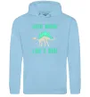 Жіноча толстовка (худі) Shine bright like a dino Блакитний фото