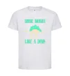 Дитяча футболка Shine bright like a dino Білий фото