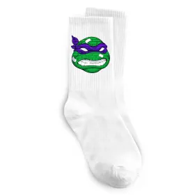 Носки TMNT face, колір - білий, розмір - 36 -39 Белый фото