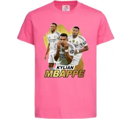 Детская футболка Мбаппе Реал Мадрид, колір - яскраво-рожевий, розмір - M Ярко-розовый фото