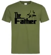 Мужская футболка The father, колір - оливковий, розмір - XXL Оливковый Мужская футболка The father, колір - оливковий, розмір - XXL Оливковый фото
