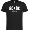 Мужская футболка AC DC back in black, колір - чорний, розмір - 4XL Черный Мужская футболка AC DC back in black, колір - чорний, розмір - 4XL Черный фото