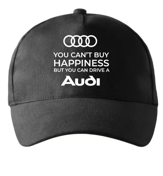 Кепка You can drive Audi, колір - чорний Чорний фото