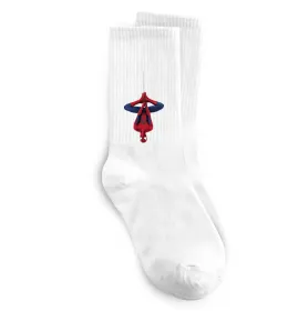 Носки Spiderman upside down, розмір - 41-44 Белый фото
