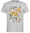 Мужская футболка Уха Серый Мужская футболка Уха Серый фото
