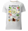 Мужская премиум футболка Окрошка Белый фото