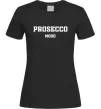 Женская футболка Prosecco mood, колір - чорний, розмір - XL Черный фото