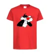 Дитяча футболка Sylvester Cat , колір - червоний, розмір - L Червоний Дитяча футболка Sylvester Cat , колір - червоний, розмір - L Червоний фото