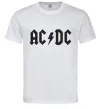 Мужская футболка AC/DC, колір - білий, розмір - XL Белый фото