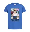 Детская футболка Peter Griffin The Eras Tour Ярко-синий Детская футболка Peter Griffin The Eras Tour Ярко-синий фото