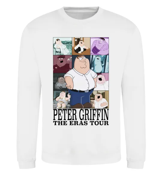 Свитшот Peter Griffin The Eras Tour Белый фото