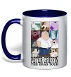 Чашка с цветной ручкой Peter Griffin The Eras Tour Глубокий темно-синий Чашка с цветной ручкой Peter Griffin The Eras Tour Глубокий темно-синий фото