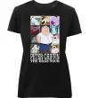 Женская премиум футболка Peter Griffin The Eras Tour Черный Женская премиум футболка Peter Griffin The Eras Tour Черный фото