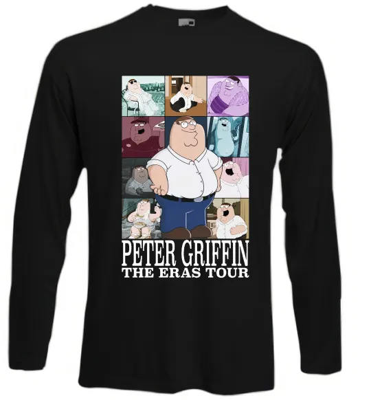 Лонгслив Peter Griffin The Eras Tour Черный фото