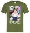 Мужская футболка Peter Griffin The Eras Tour Оливковый Мужская футболка Peter Griffin The Eras Tour Оливковый фото
