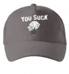 Кепка Стьюї You Suck Серый Кепка Стьюї You Suck Серый фото