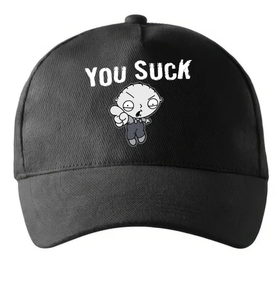 Кепка Стьюї You Suck Черный фото