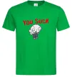 Мужская футболка Стьюї You Suck Зеленый Мужская футболка Стьюї You Suck Зеленый фото