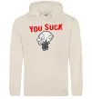 Женская толстовка (худи) Стьюї You Suck Таш фото