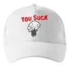 Кепка Стьюї You Suck Белый Кепка Стьюї You Suck Белый фото