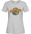Женская футболка The dranken clam Серый Женская футболка The dranken clam Серый фото