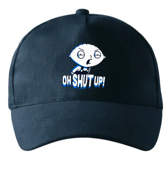 Кепка Стьюї Oh shut up Темно-синий фото