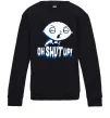 Детский Свитшот Стьюї Oh shut up Черный Детский Свитшот Стьюї Oh shut up Черный фото